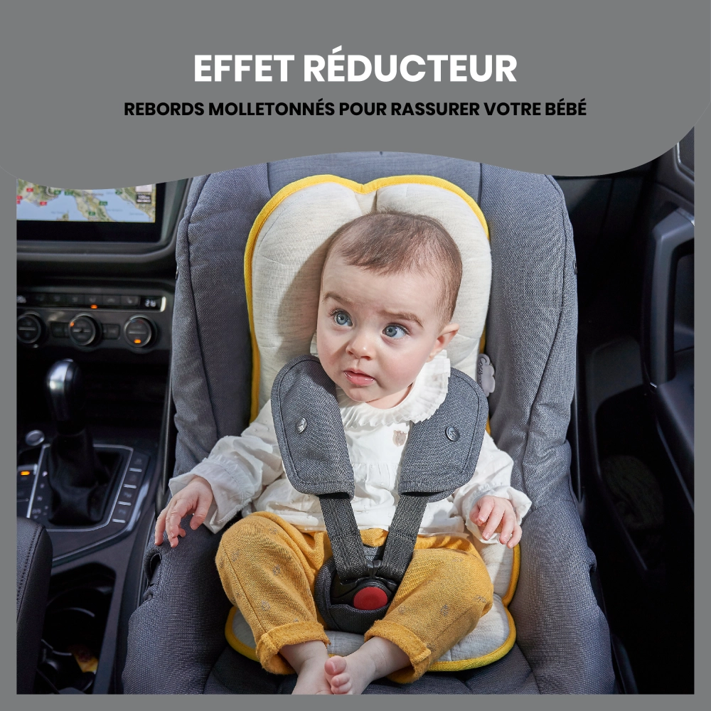 Babymoov Cosymorpho Fresh Riduttore Universale Per Bambini 0-6 Mesi | Grigio Chiaro, 35x54.5x5 Cm - Foto 7