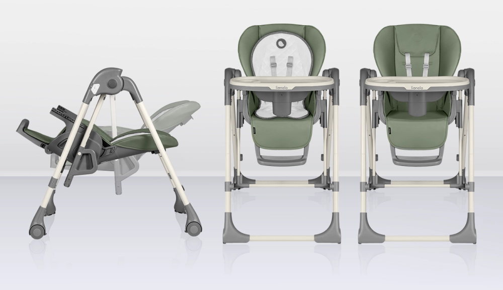 Chaise Haute Lionelo Laurice - Green Olive