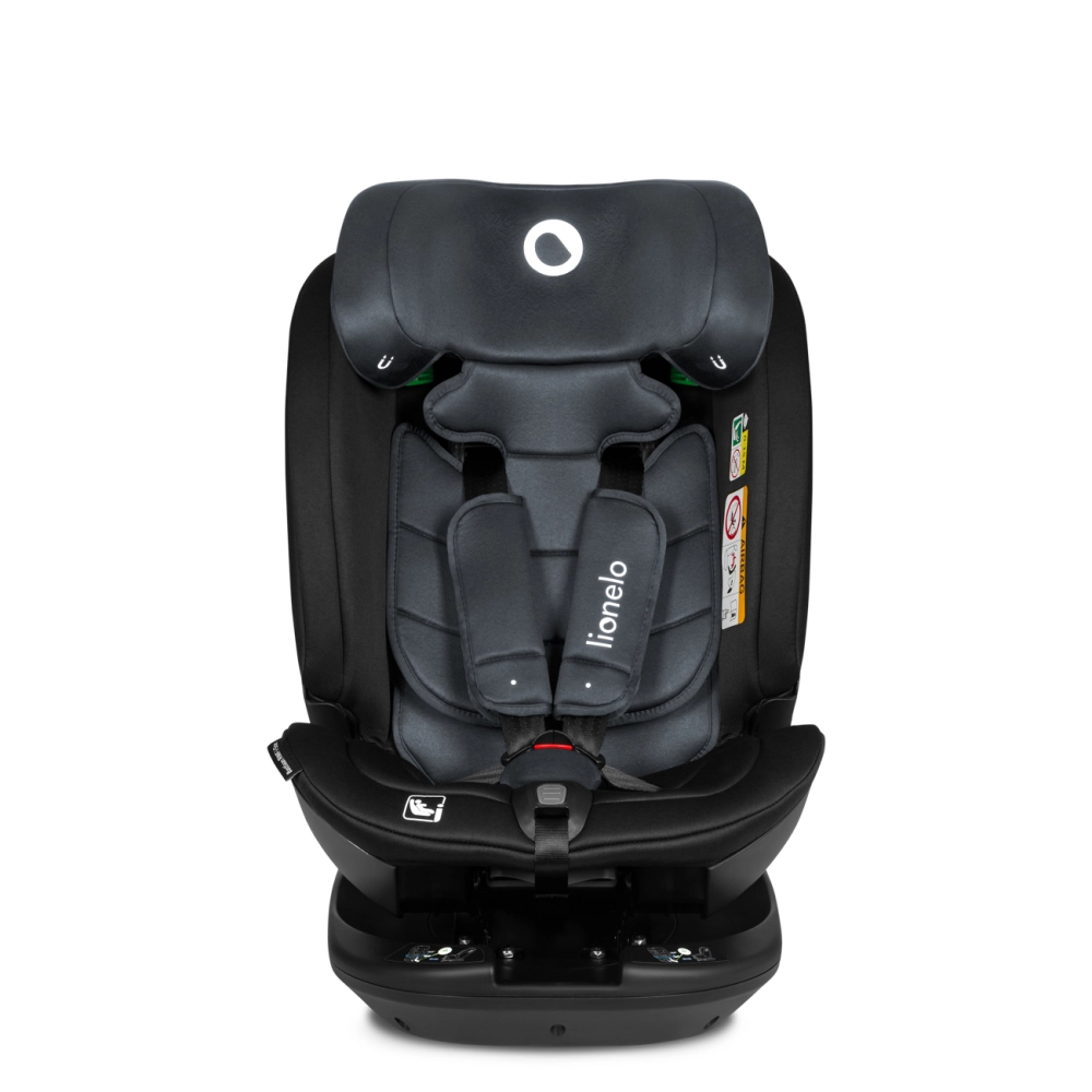 Siège Auto 40-150cm Lionelo Bastiaan RWF i-Size - Grey Stone