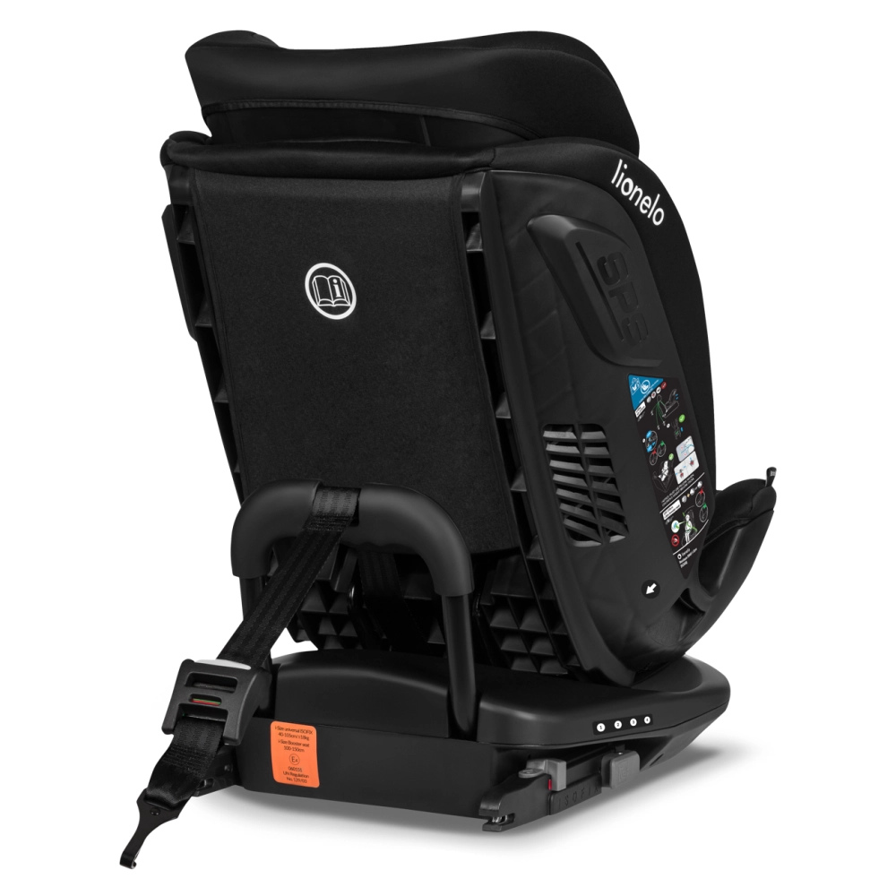 Siège Auto 40-150cm Lionelo Bastiaan RWF i-Size - Black Carbon