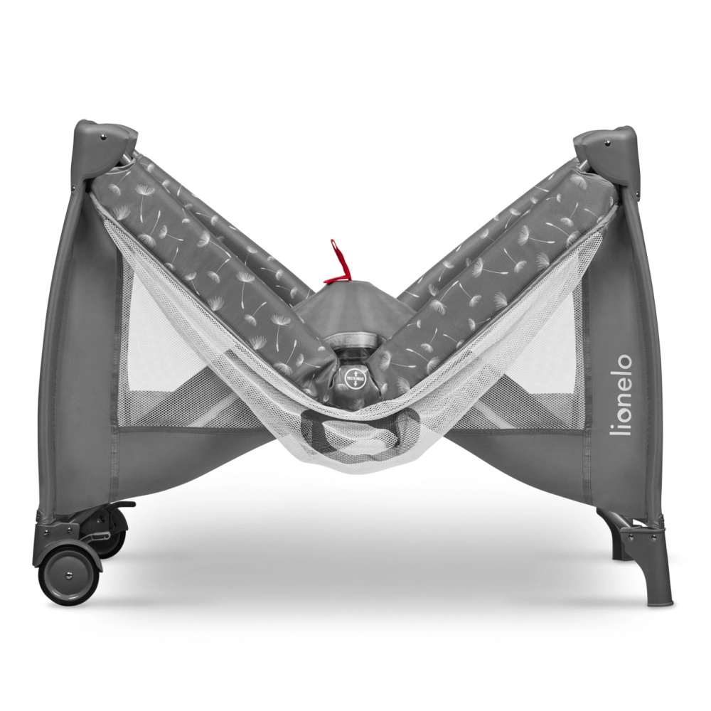 Lit Parapluie Lionelo Stefi Plus - Grey White