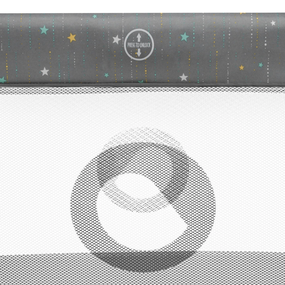 Lit Parapluie Lionelo Stefi Plus - Grey