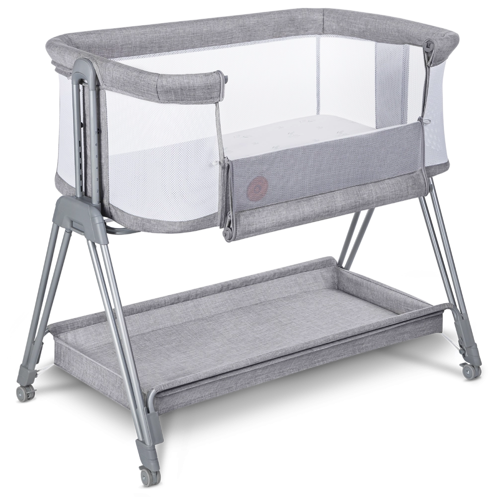 Berceau cododo Luna - Lionelo - Grey