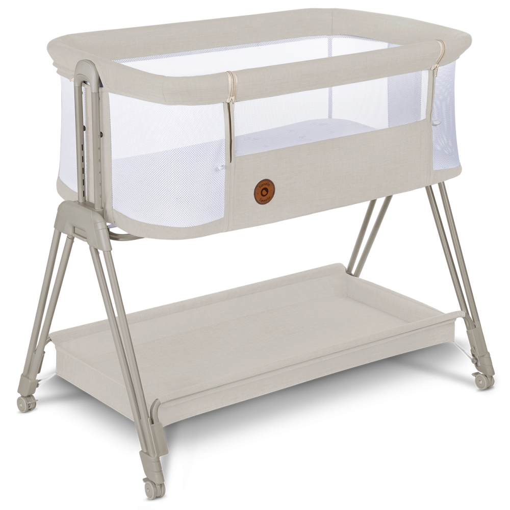 Berceau cododo Luna - Lionelo - Beige Sand