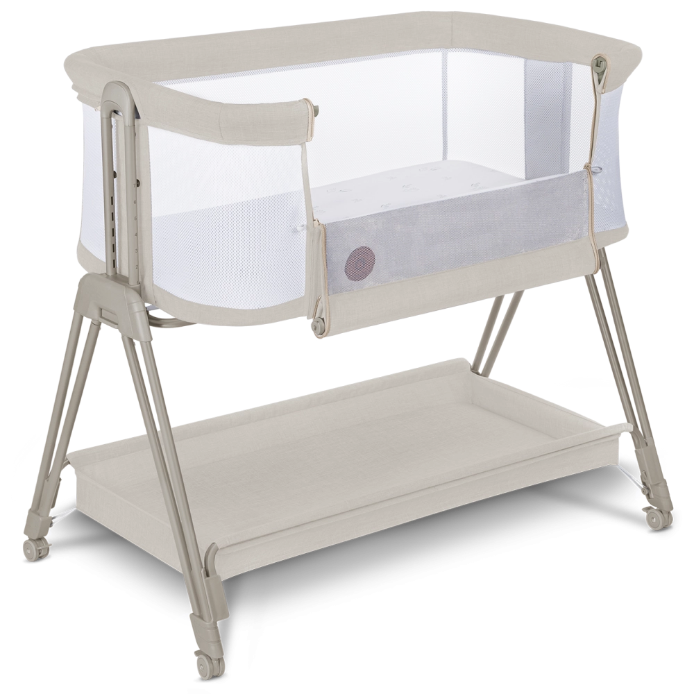 Berceau cododo Luna - Lionelo - Beige Sand