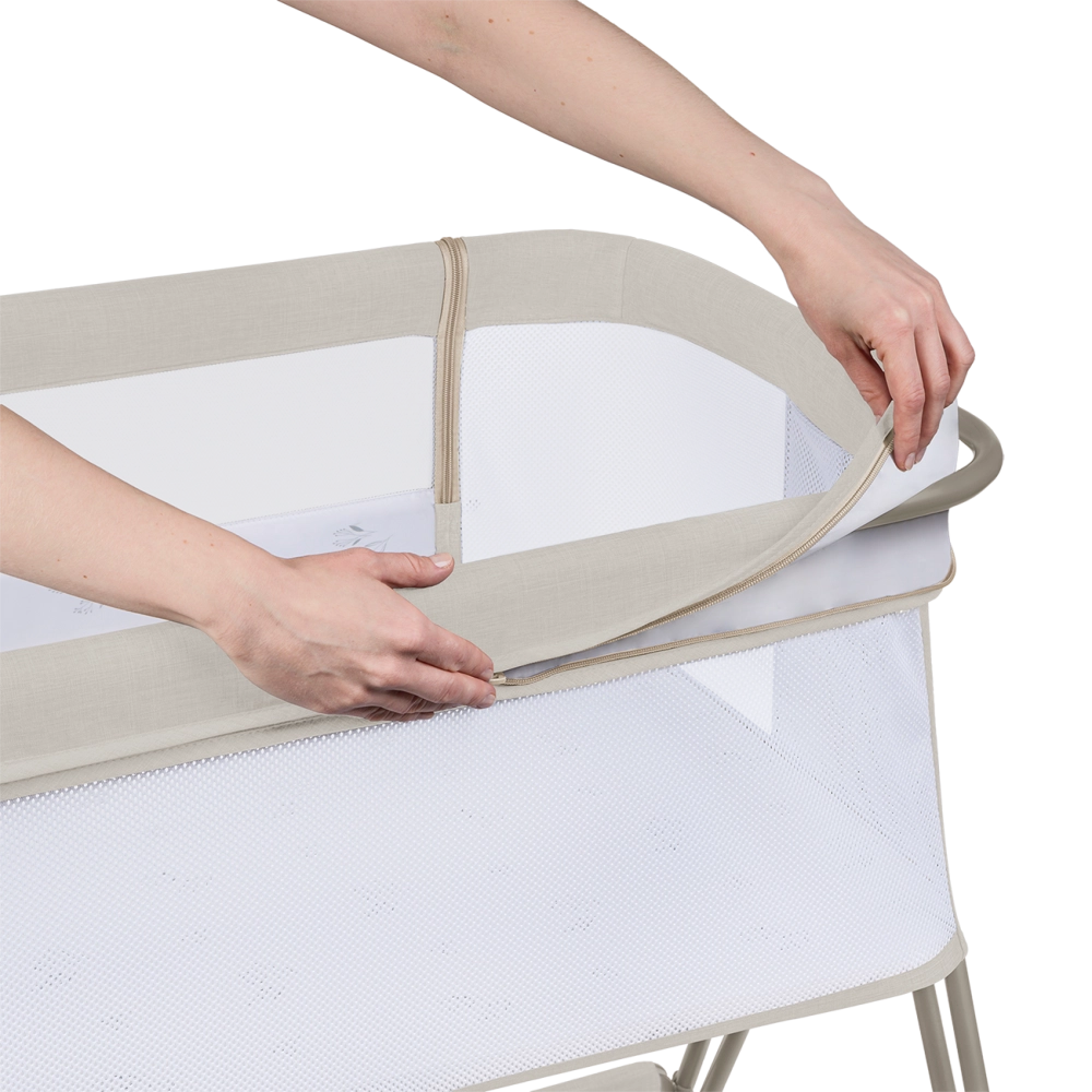 Berceau cododo Luna - Lionelo - Beige Sand