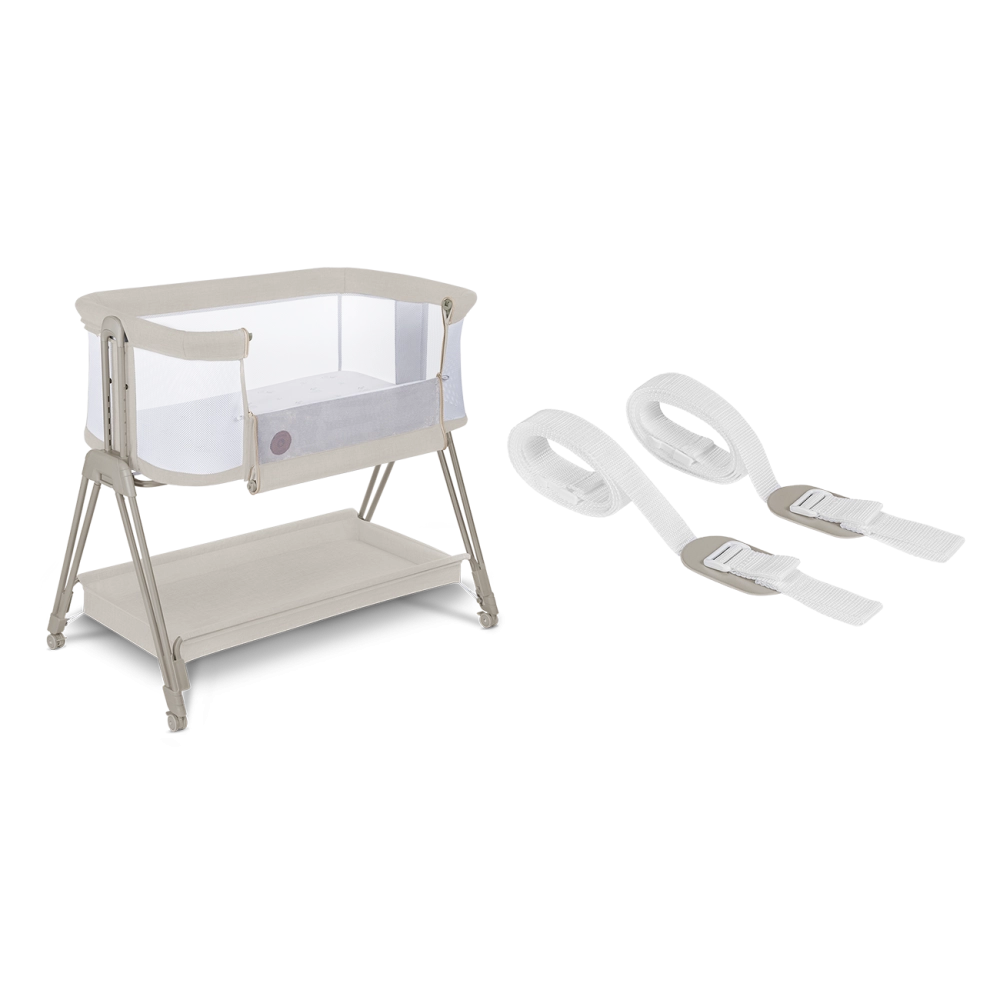 Berceau cododo Luna - Lionelo - Beige Sand