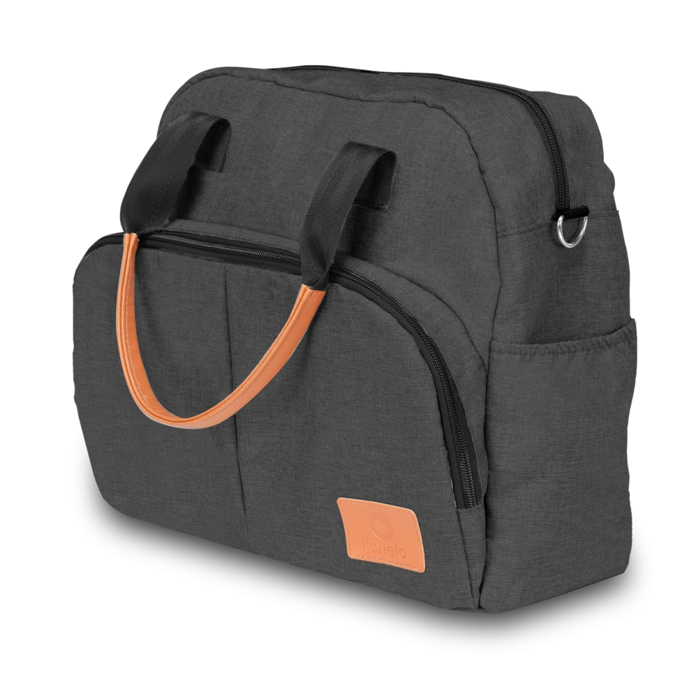 Poussette Lionelo Amber + Nacelle - Grey Graphite