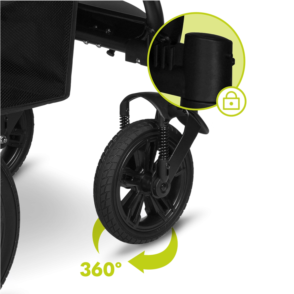 Poussette Lionelo Annet Tour - Grey Stone