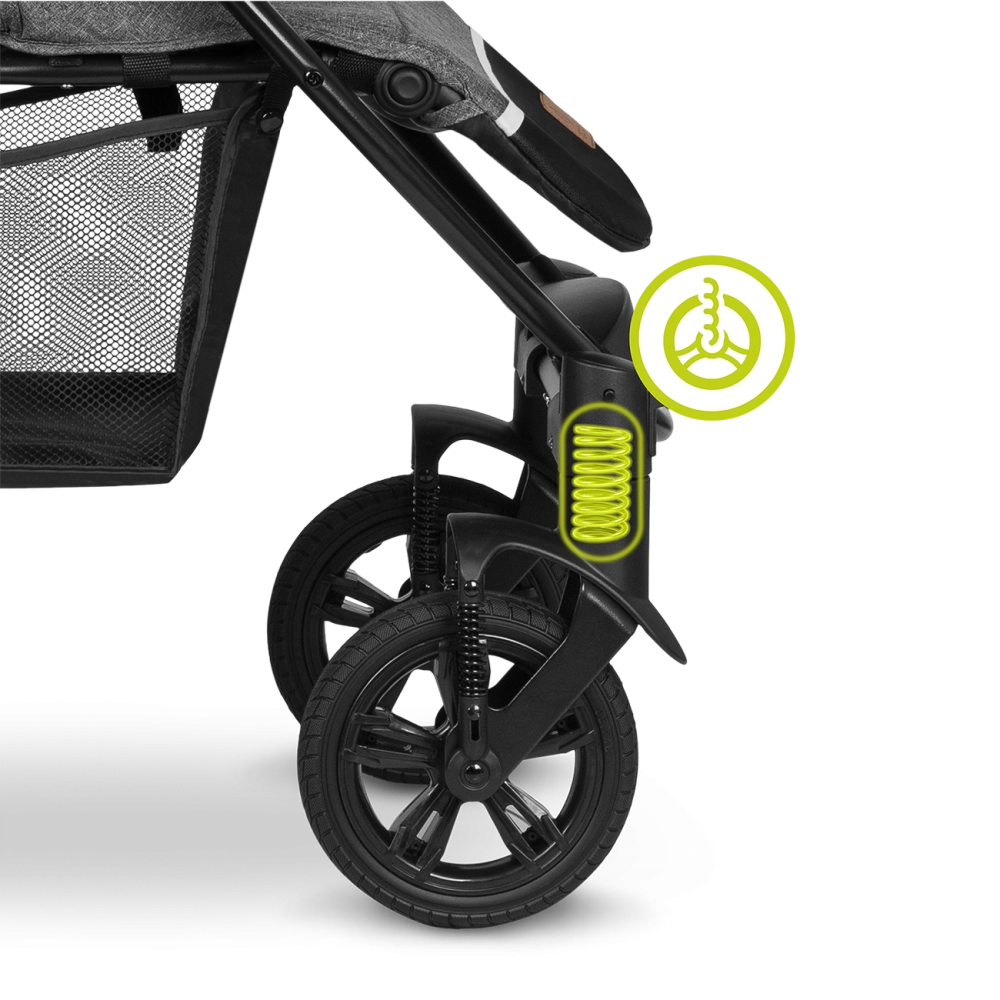 Poussette Lionelo Annet Tour - Grey Stone