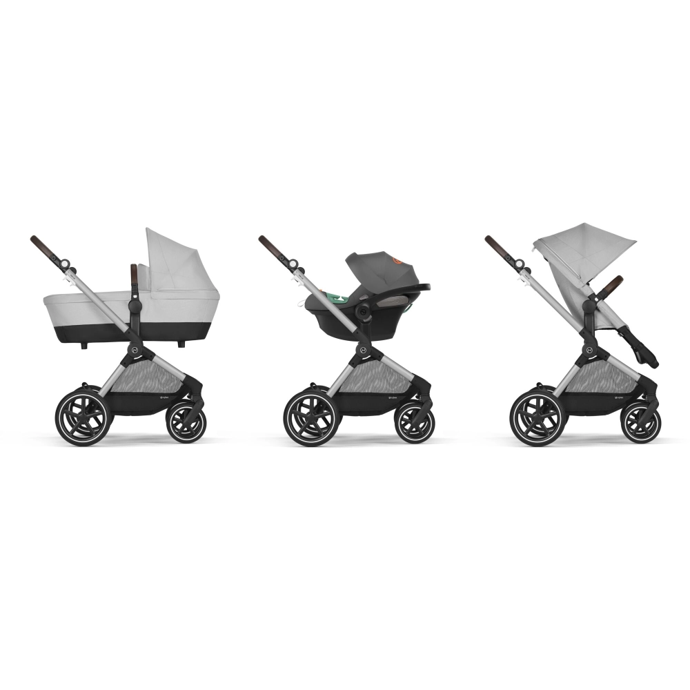 Poussette Cybex Eos Lux TPE - Lava Grey