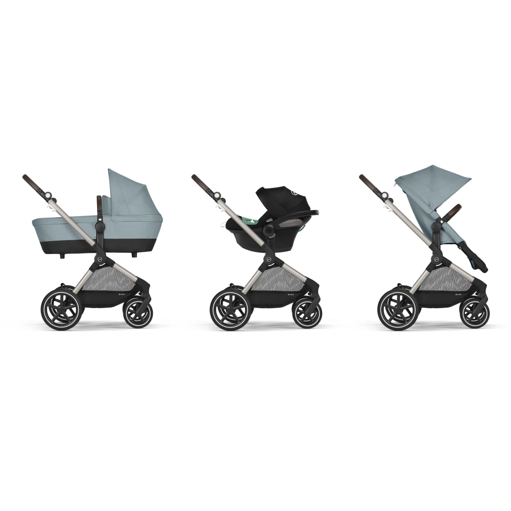 Poussette Cybex Eos Lux TPE - Sky Blue