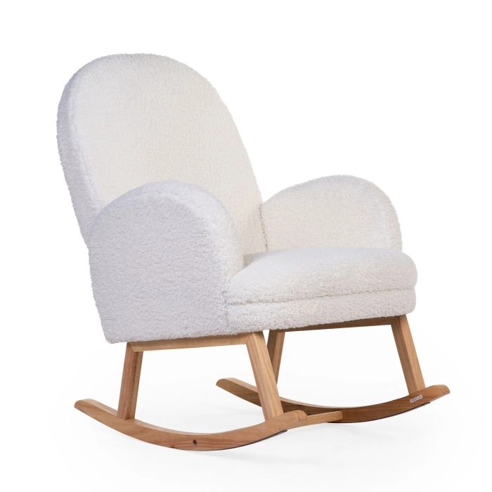 Fauteuil à Bascule Childhome - Teddy Beige