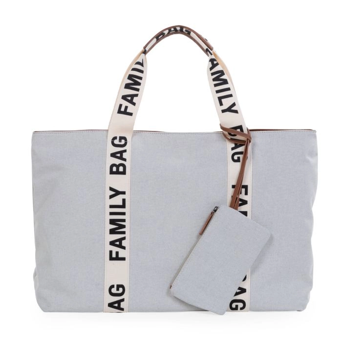 Sac à Langer Childhome Family Bag Signature - Ecru