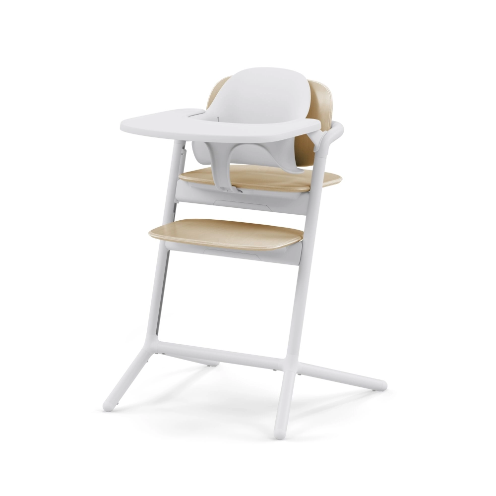 Chaise Haute Cybex Lemo 2 Set 3-en-1 - Sand White