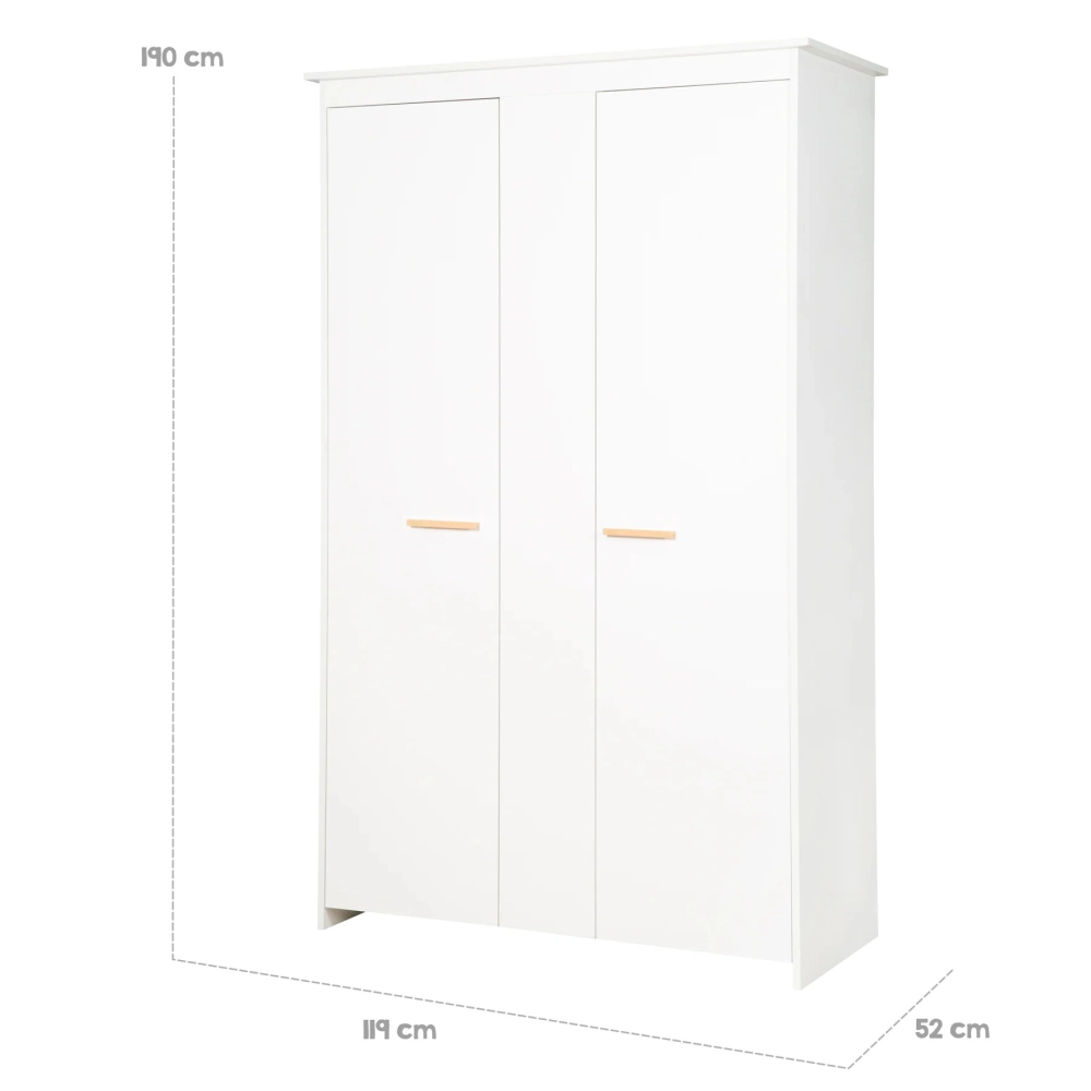 Chambre Roba Anton  - Set Trio Blanc