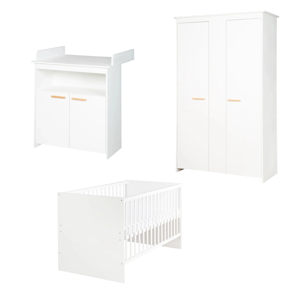 Chambre Roba Anton  - Set Trio Blanc