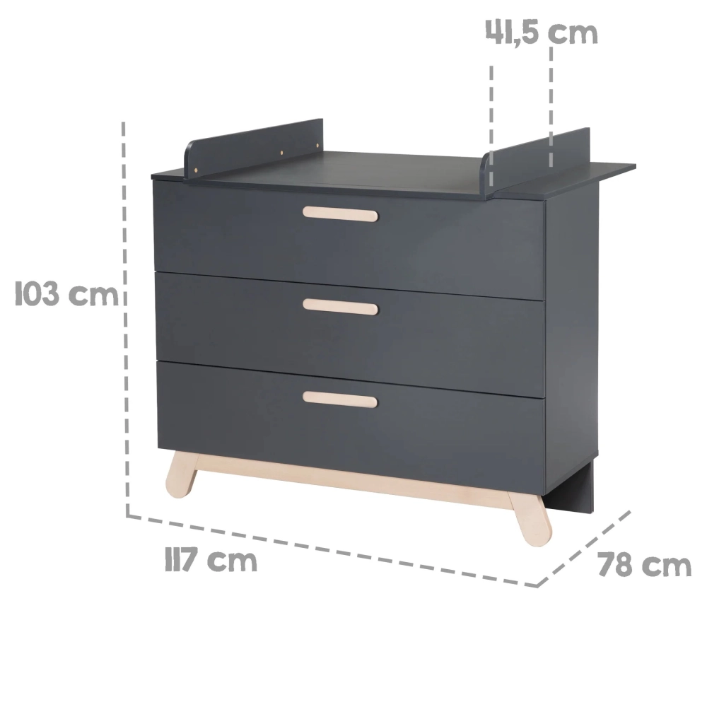 Chambre Roba Jara - Anthracite