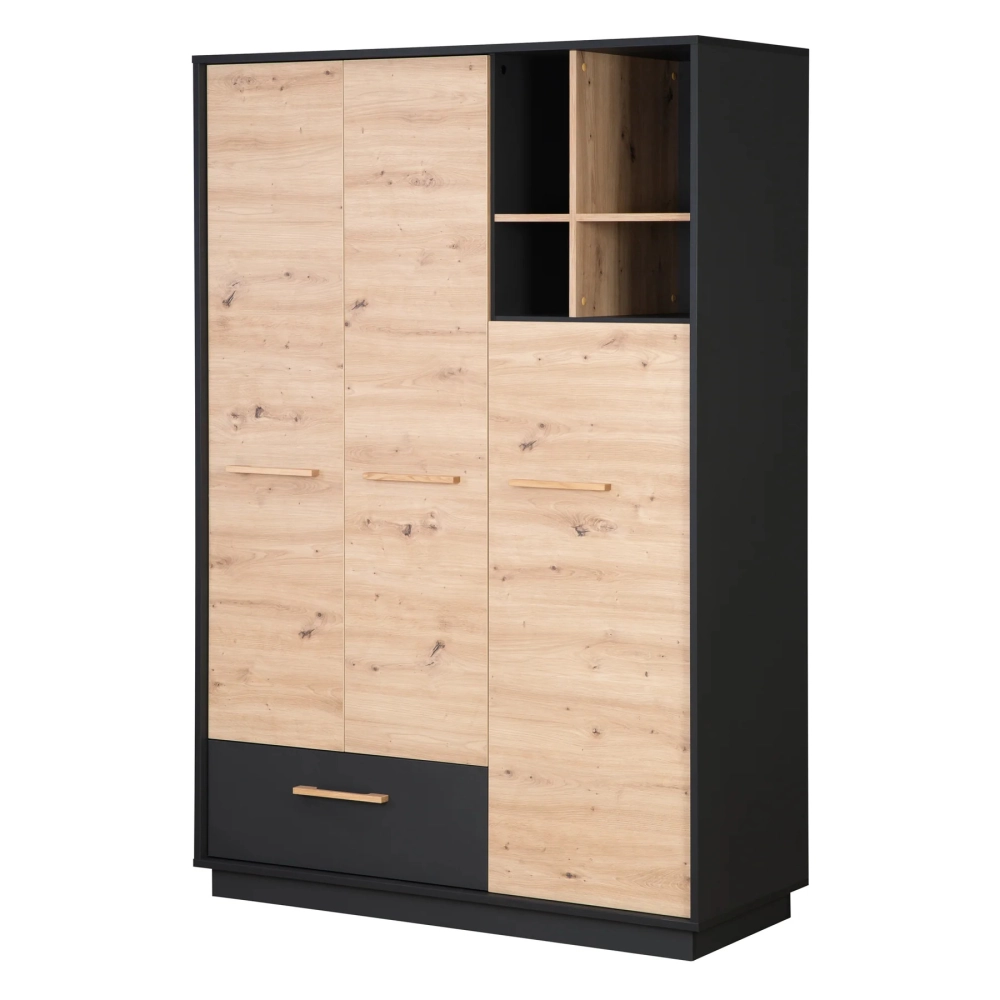 Chambre Roba Lenn - Anthracite / Bois