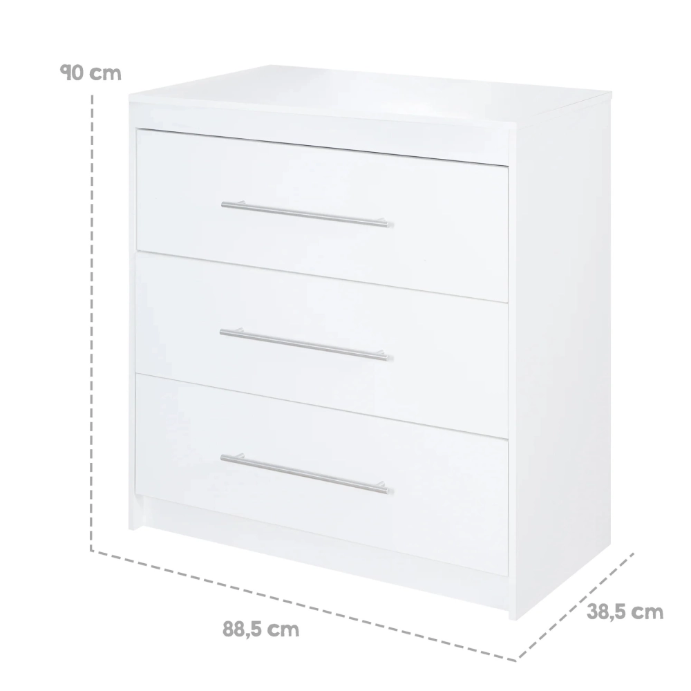 Chambre Roba Maren (Commode Small) - Blanc ne pas activer car pas de description