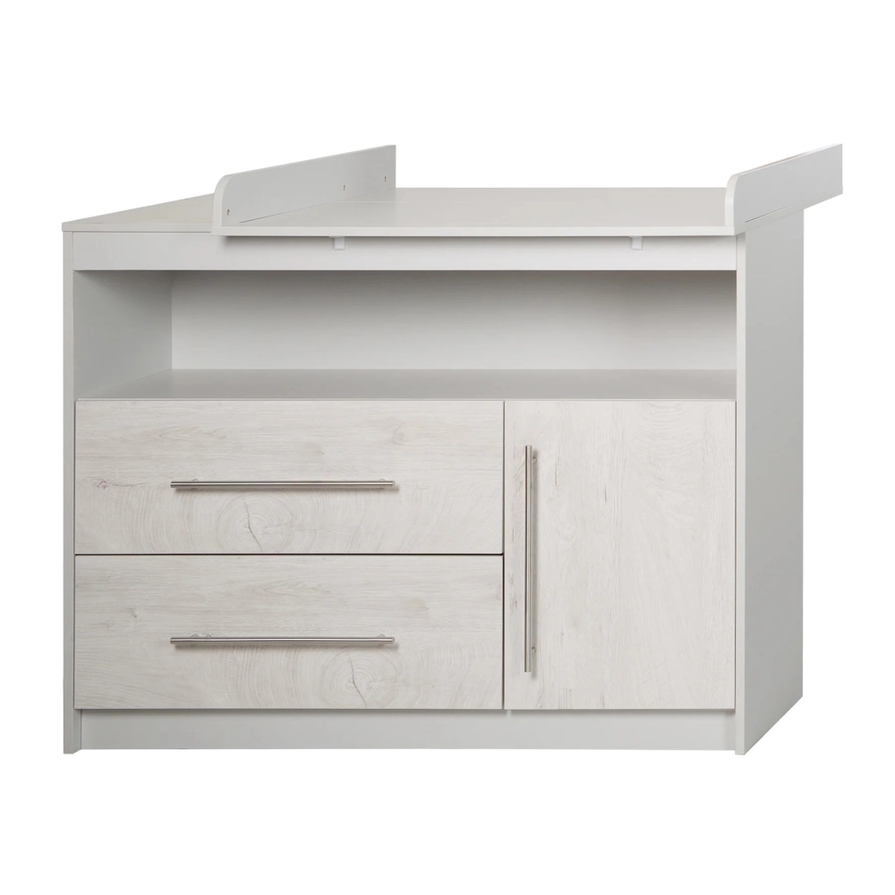 Chambre Roba Maren 2 (Commode Large) - Gris clair