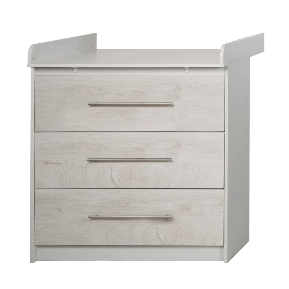 Chambre Roba Maren 2 (Commode Small) - Gris Clair
