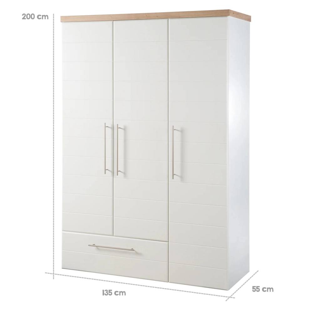 Chambre Roba Nele - Blanc