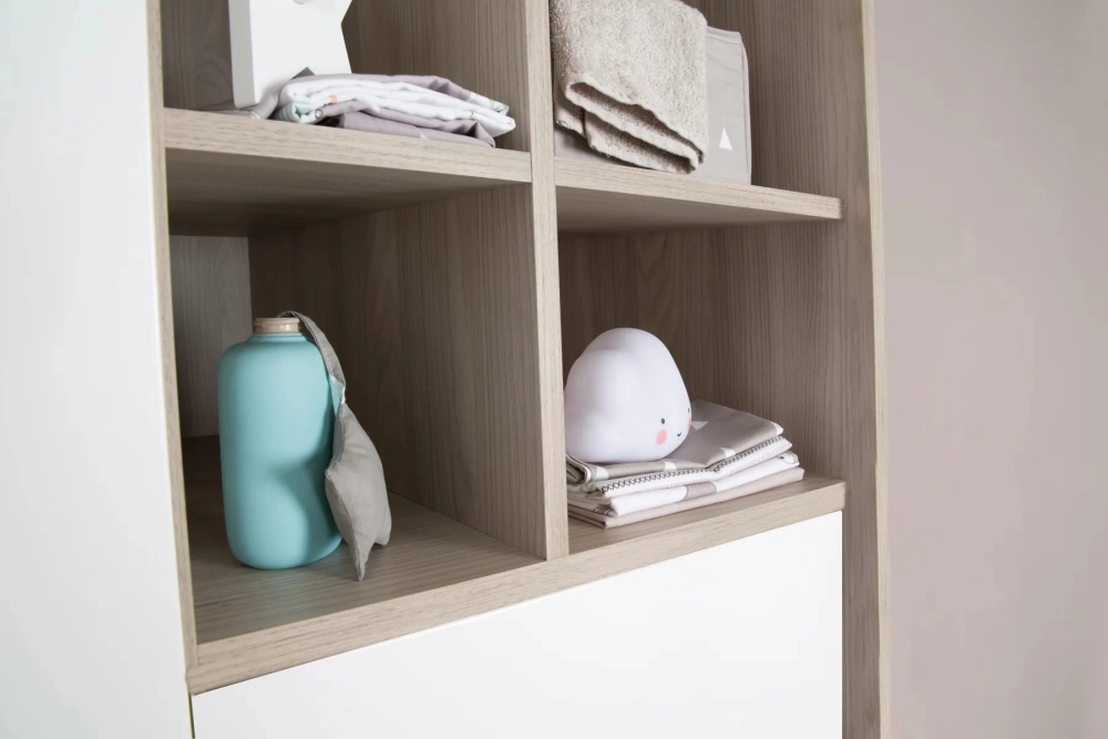 Chambre Roba Olaf - Blanc / Luna elm