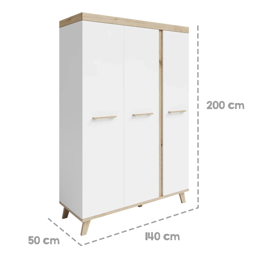 Chambre Roba Smile - Blanc / Bois