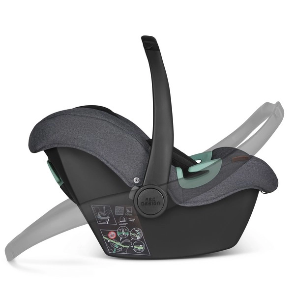 Coque Auto 45-85cm ABC Design Tulip i-Size - Asphalt