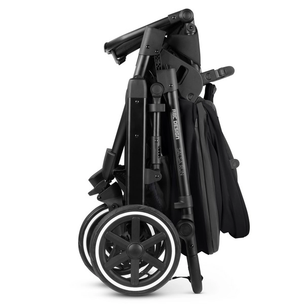 Poussette ABC Design Salsa Run - Ink + Coque Auto Nuna Pipa Next - Caviar