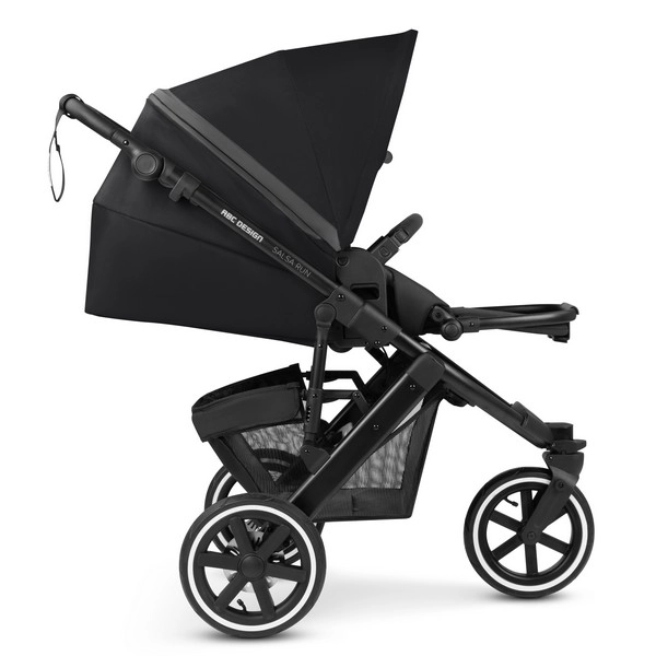 Poussette ABC Design Salsa Run - Ink + Coque Auto Tulip i-Size - Black