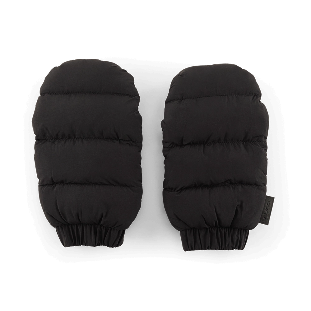 Chancelière Nuna + Moufles - Caviar