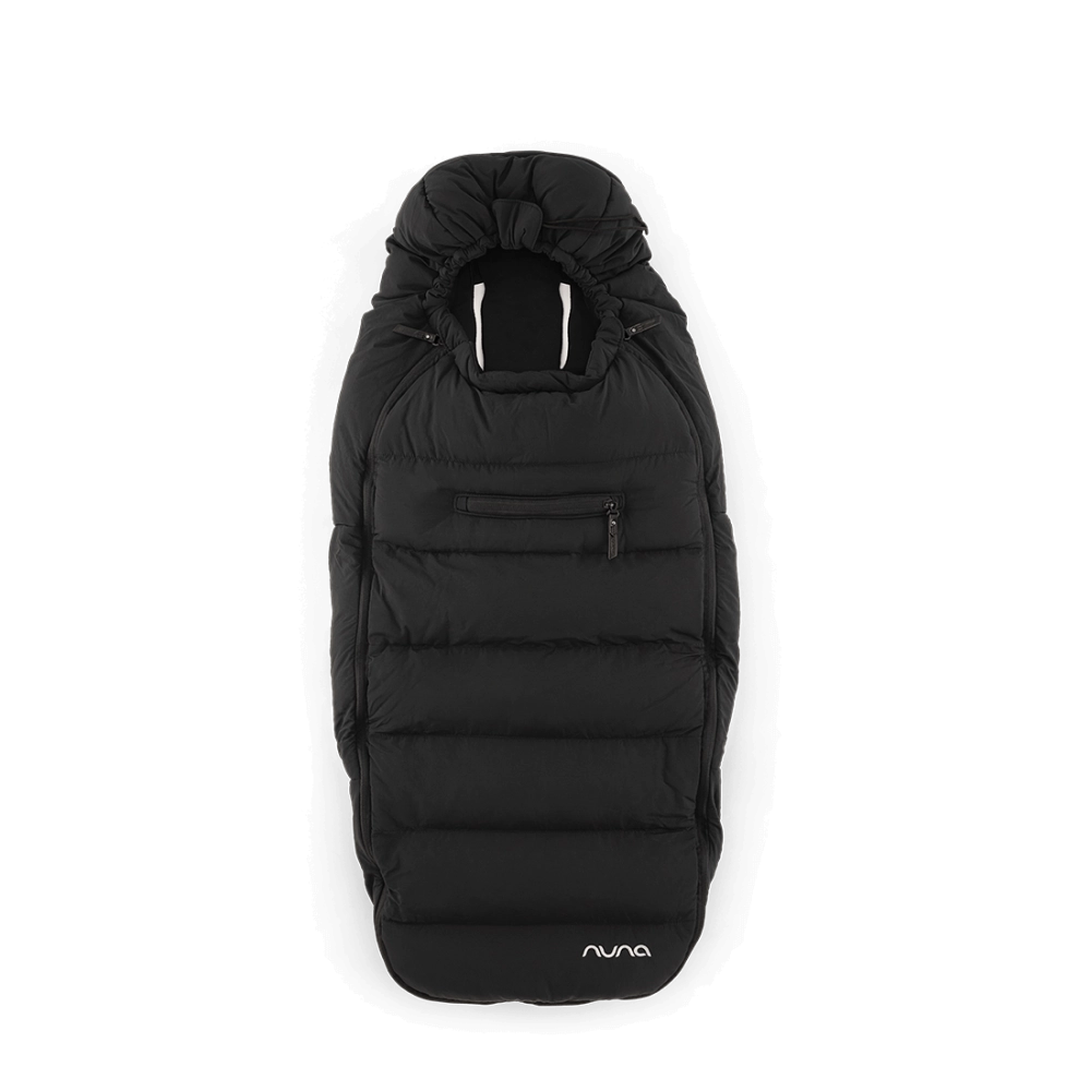 Chancelière Nuna + Moufles - Caviar