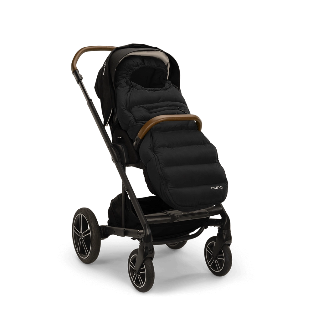 Chancelière Nuna + Moufles - Caviar