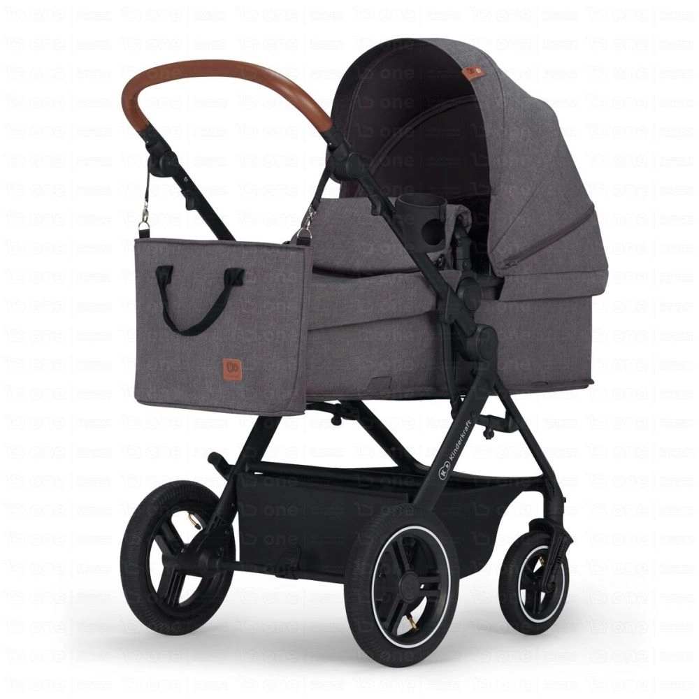 Poussette Trio B-TOUR PRO - Kinderkraft - gris foncé