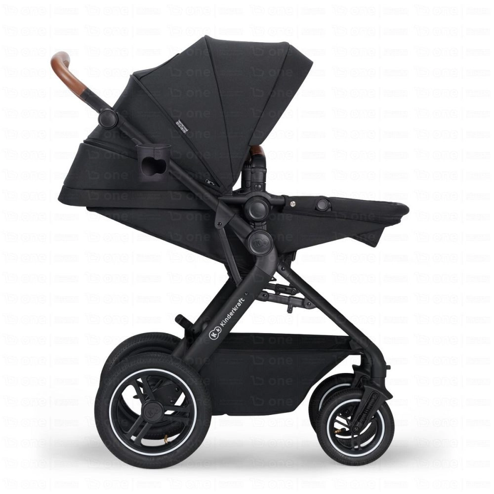 Poussette Trio B-TOUR PRO - Kinderkraft - noir