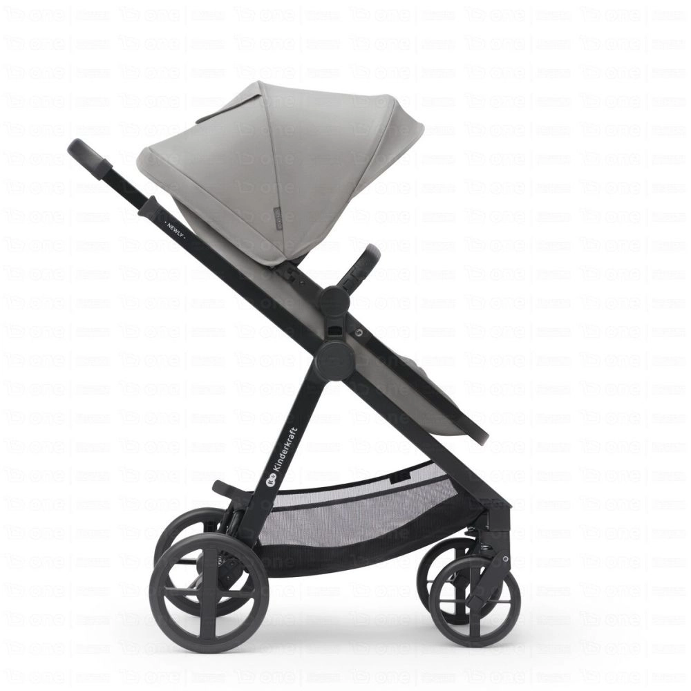 Poussette Trio NEWLY MINK PRO - Kinderkraft - gris