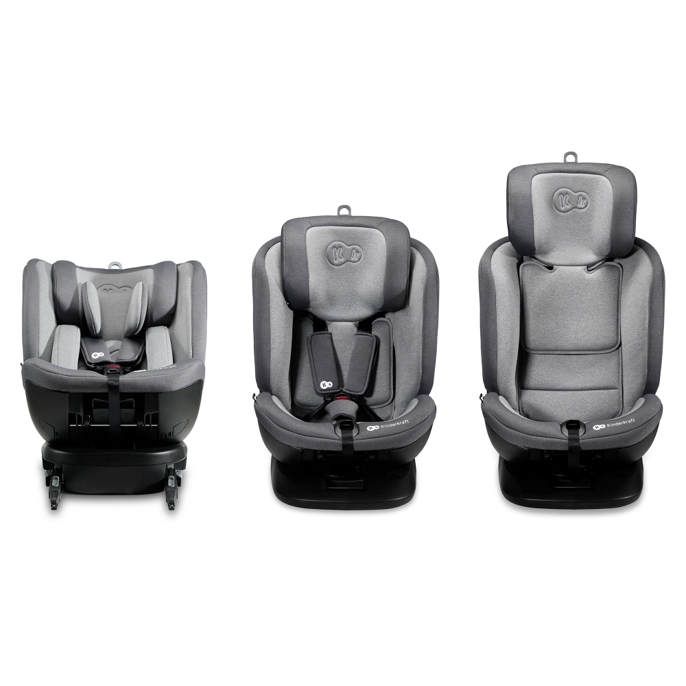 Siège Auto 40-150cm Kinderkraft XPedition 2 i-Size - Grey