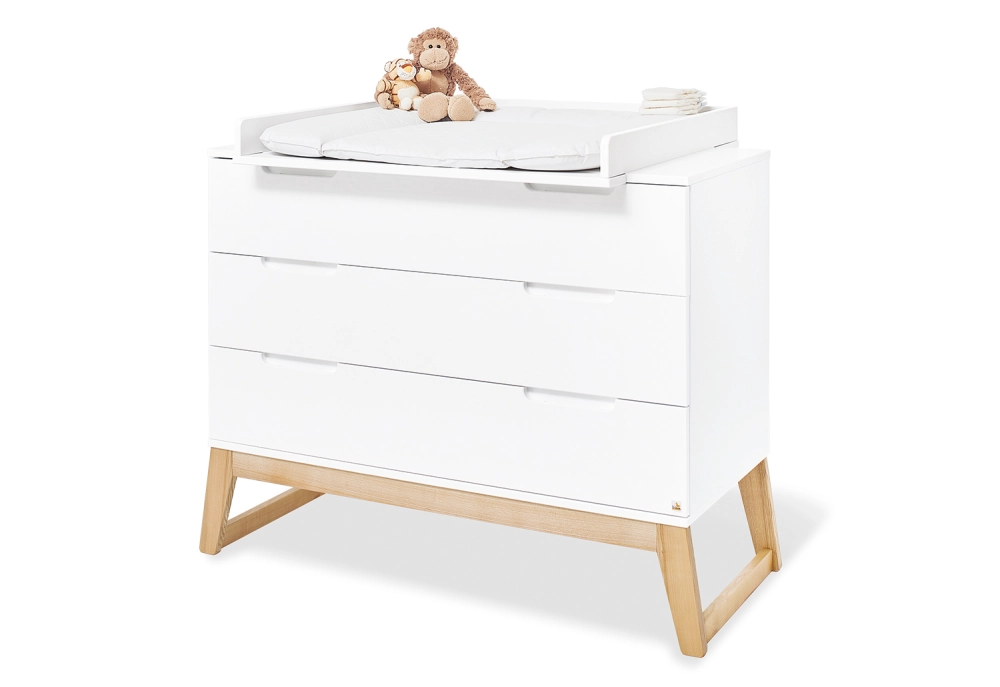 Chambre Bébé 4 Pièces Pinolino Bridge - Armoire 3 Portes