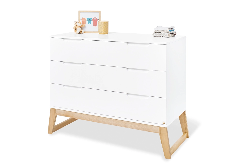 Chambre Bébé 4 Pièces Pinolino Bridge - Armoire 3 Portes