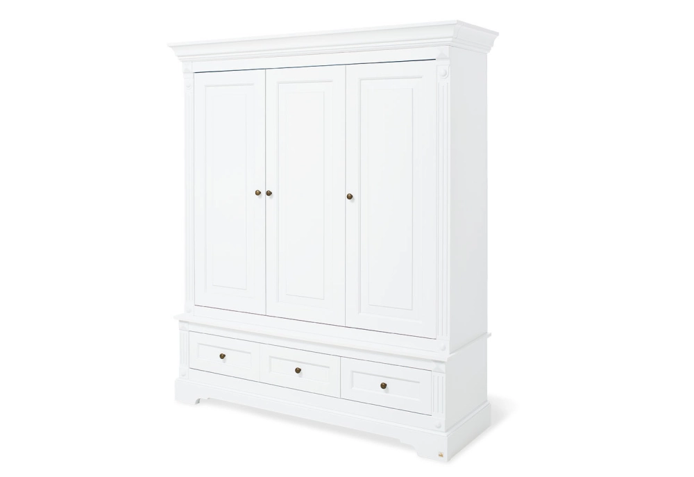 Chambre Bébé 3 Pièces Pinolino Emilia - Armoire 3 Portes