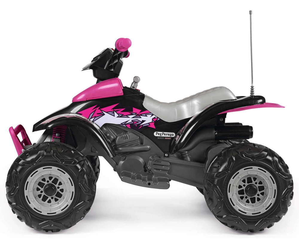 Quad Électrique Peg Perego Corral T-Rex 330W - Pink