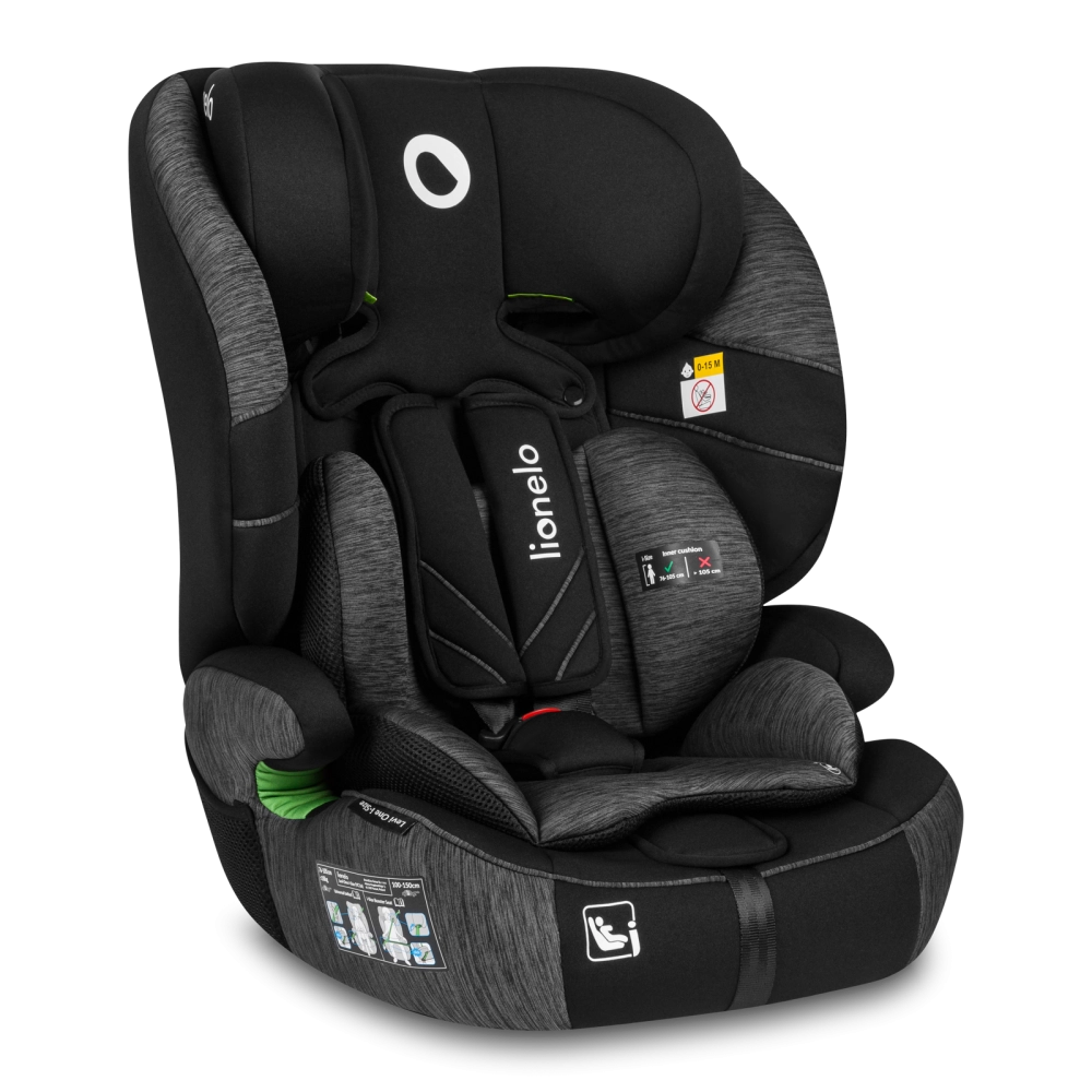 Siège Auto 76-150cm Lionelo Levi One i-Size - Black Grey