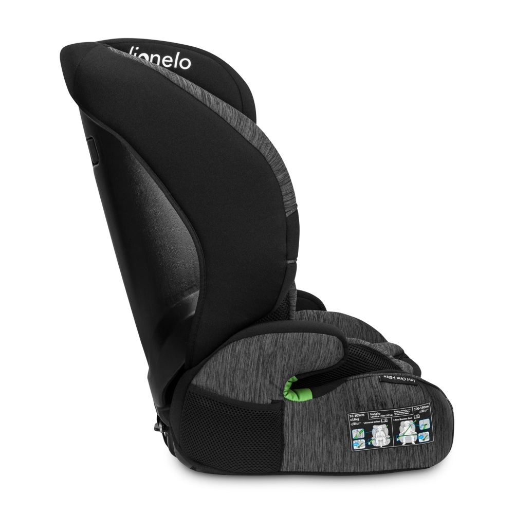 Siège Auto 76-150cm Lionelo Levi One i-Size - Black Grey
