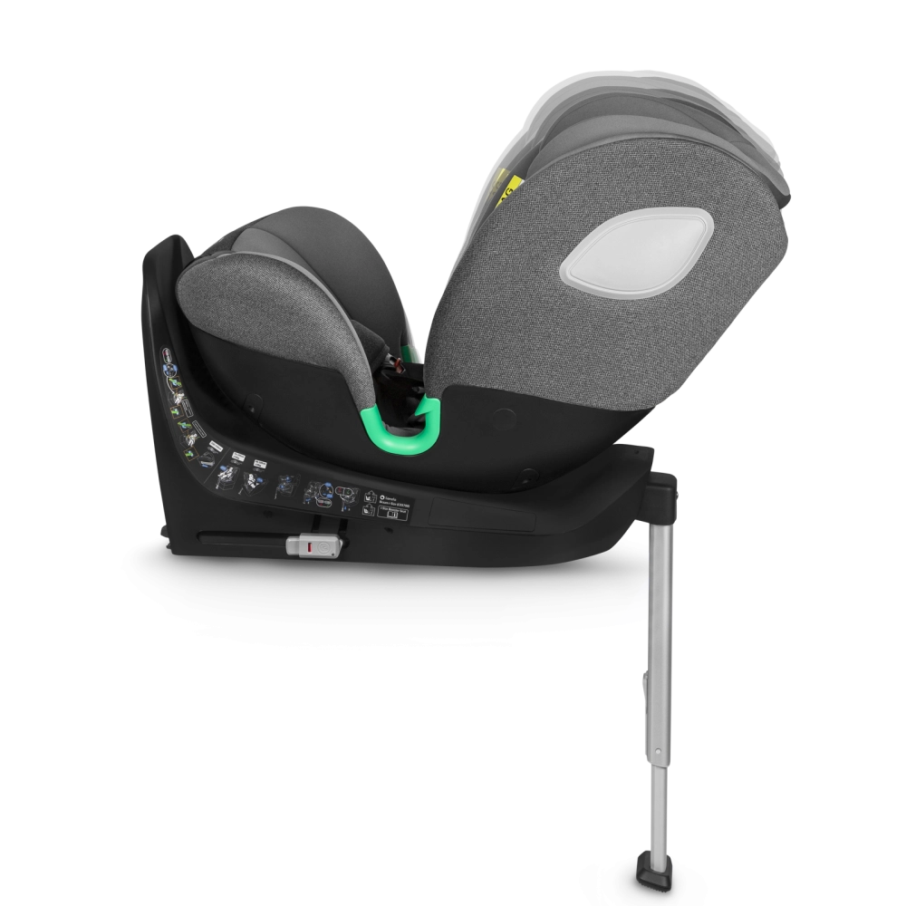 Siège Auto 40-150cm Lionelo Braam i-Size - Grey Stone