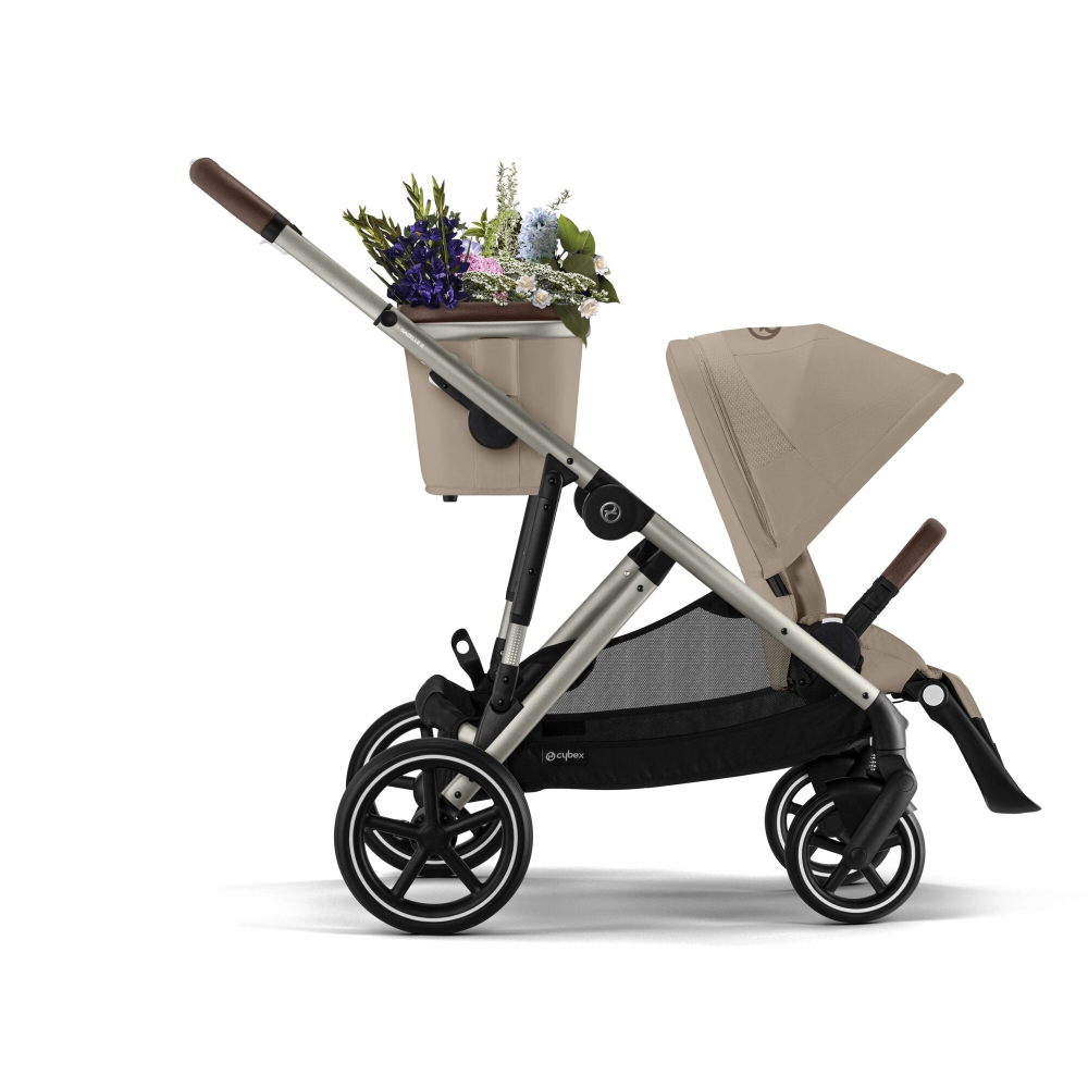 Poussette Cybex Gazelle S2 TPE - Almond Beige