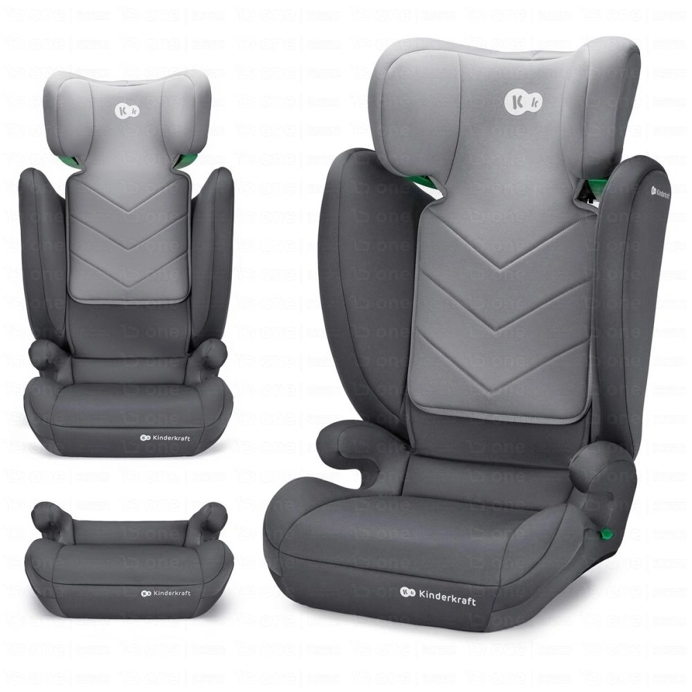 Siège auto I-SPARK i-Size (100-150cm) - Kinderkraft - gris