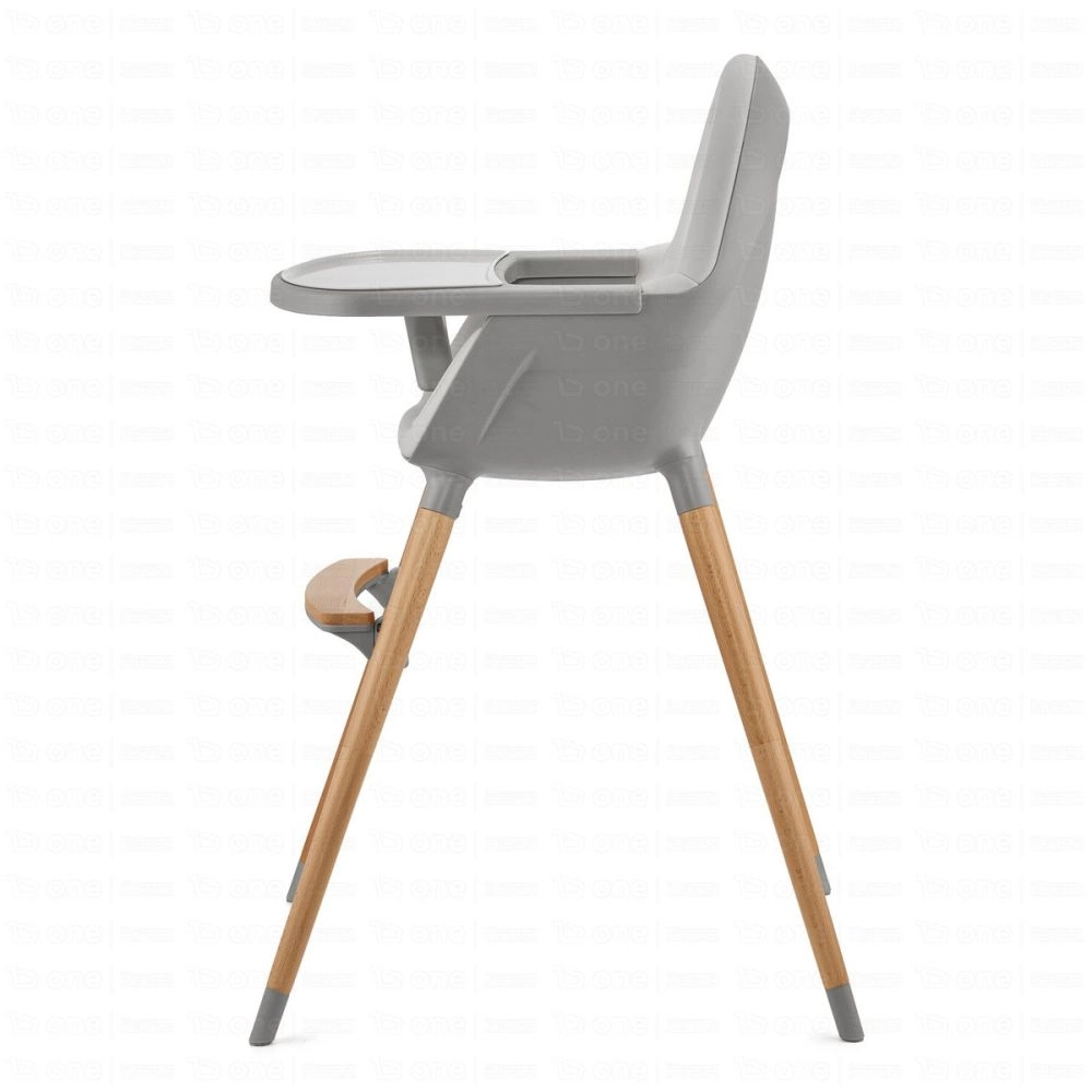 Chaise haute 2en1 FINI 2 - Kinderkraft - gris