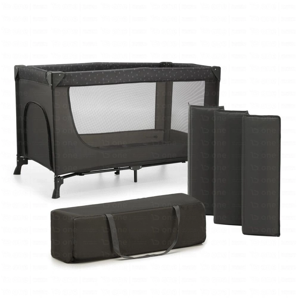 Lit d'enfant 2en1 JOY LIGHT - Kinderkraft - gris